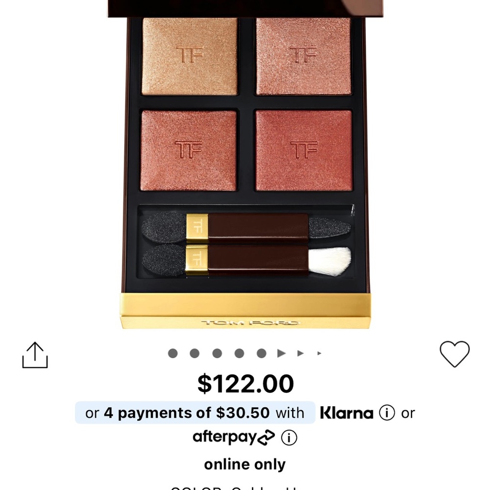 Tom Ford Eye Color Quad - Warm Shades